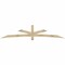 Ekena Millwork Alberta Rough Sawn Timber Gable Bracket, Douglas Fir, 108"W x 22"H x 4"D x 4"F, 5/12 Pitch GBW108X22X0404ALB00RDF - alternate 1
